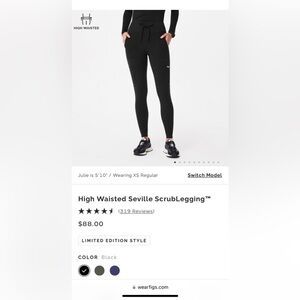 Figs Scrub Leggings